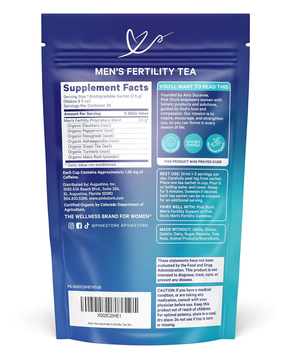 Blue Stork Té de Fertilidad – imagen 2