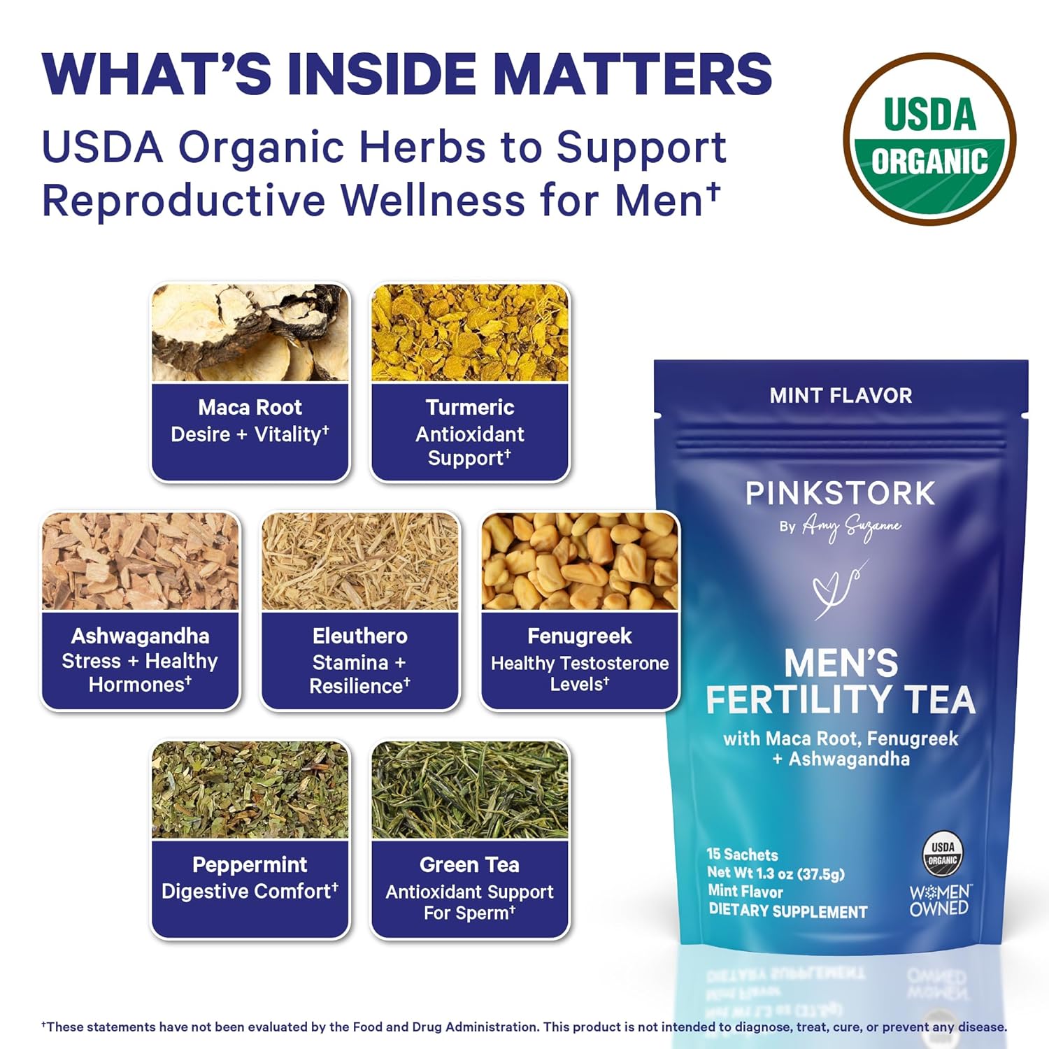 Blue Stork Té de Fertilidad – imagen 3